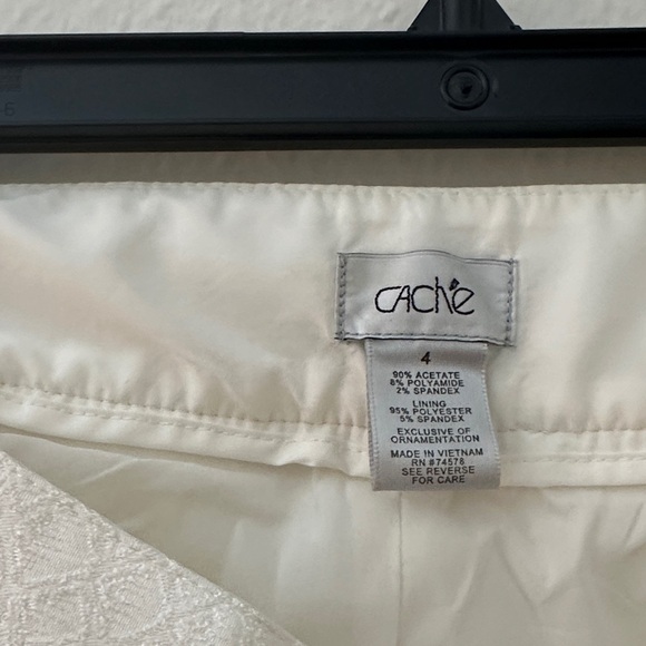Cache Cream Textured Pants - Picture 2 of 6